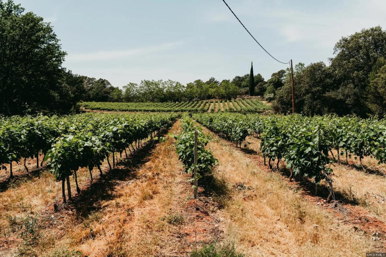 Вилла Domaine Des Bruguieres Entrecasteaux Экстерьер фото